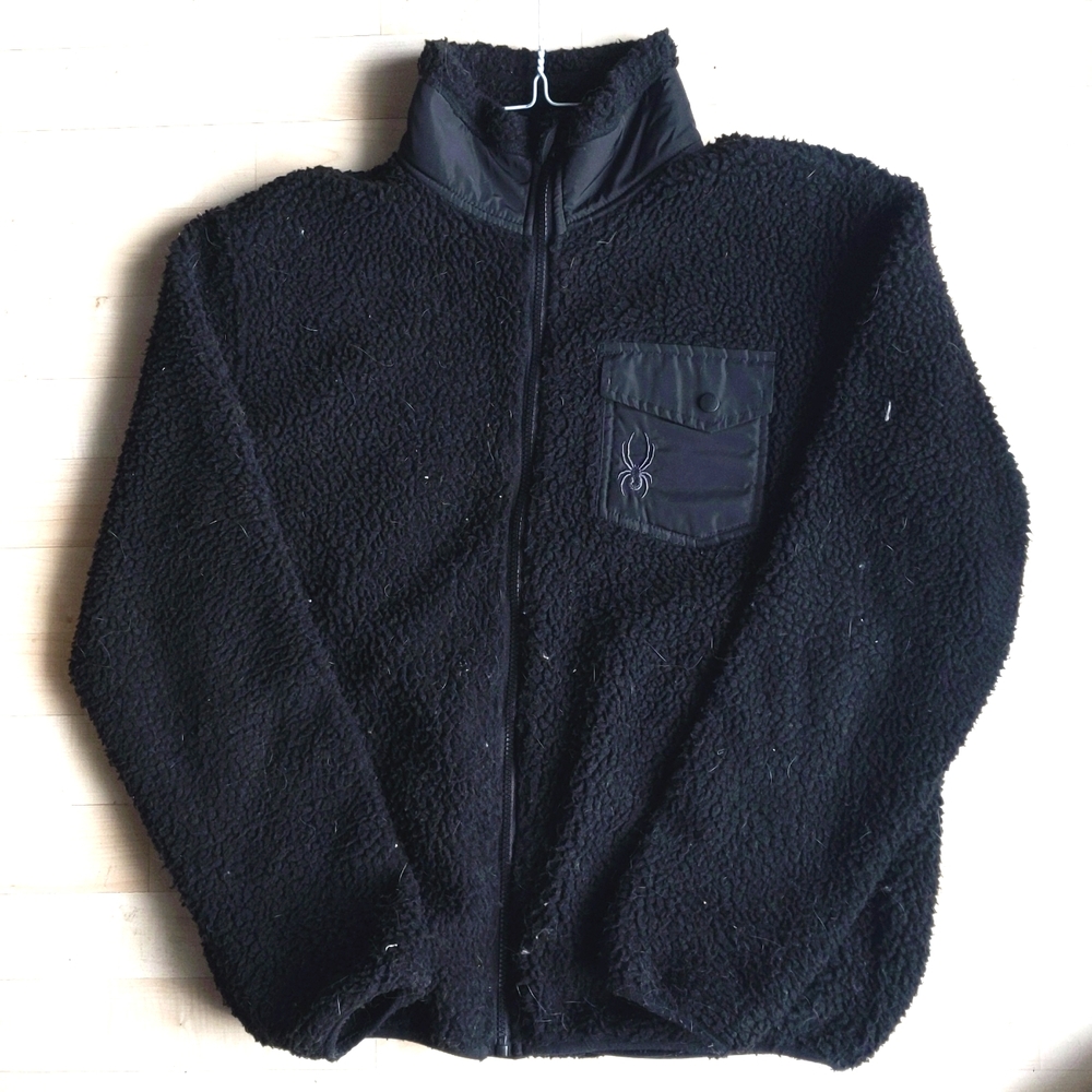 Black Spyder Jacket Size Medium